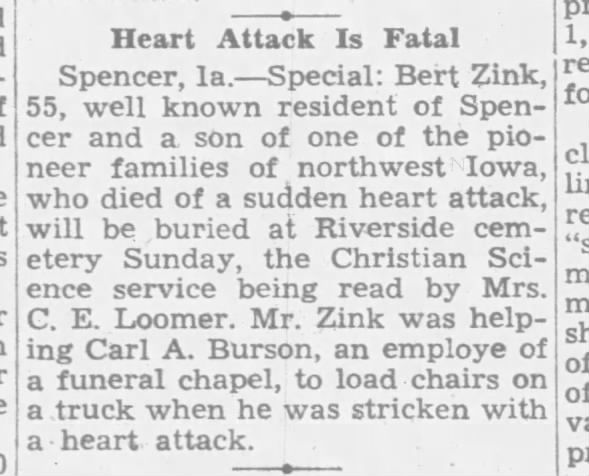 Clipping from Sioux City Journal